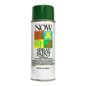 Now Spray Paint Hunter Green 9oz Now Spray Paint Hunter Green 9oz